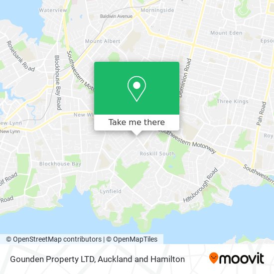 Gounden Property LTD map