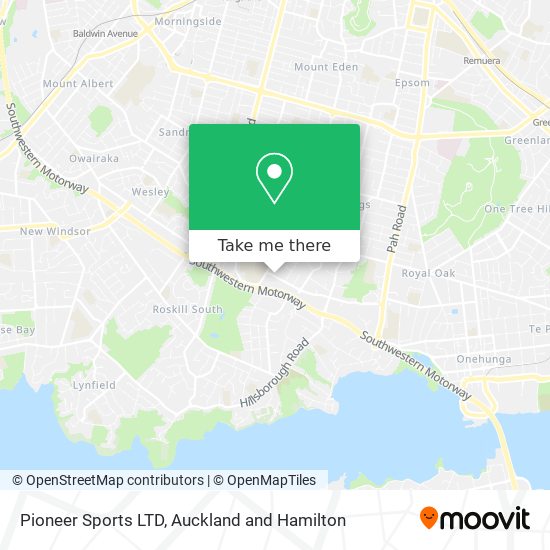 Pioneer Sports LTD map