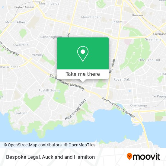 Bespoke Legal地图