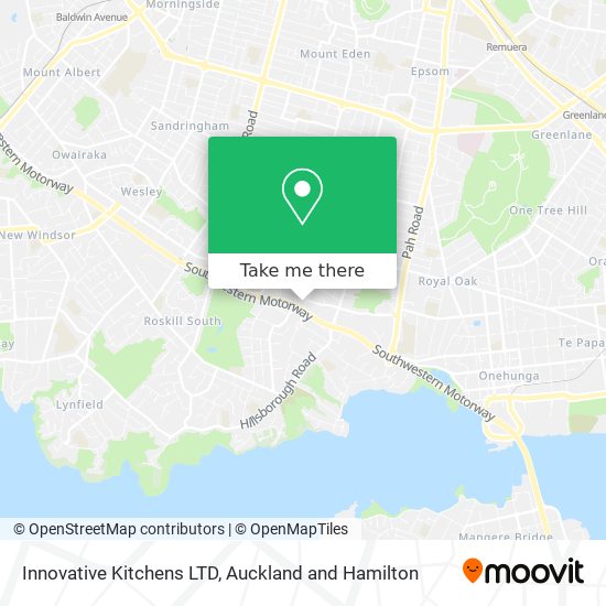 Innovative Kitchens LTD map