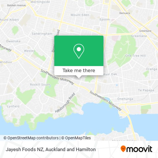 Jayesh Foods NZ地图