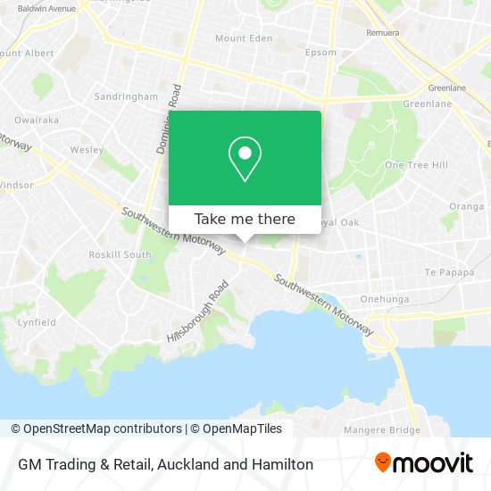 GM Trading & Retail map