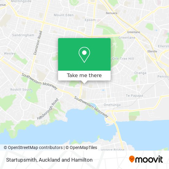 Startupsmith map