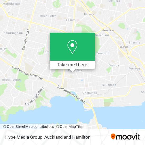 Hype Media Group map