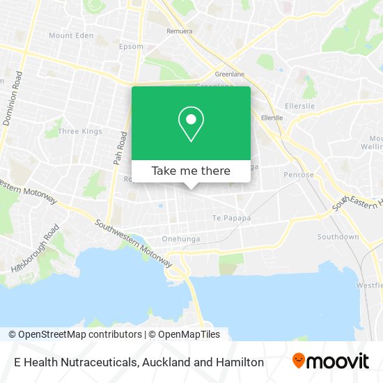 E Health Nutraceuticals map