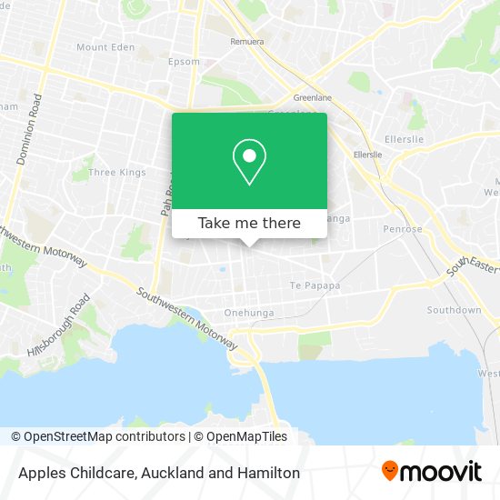 Apples Childcare map