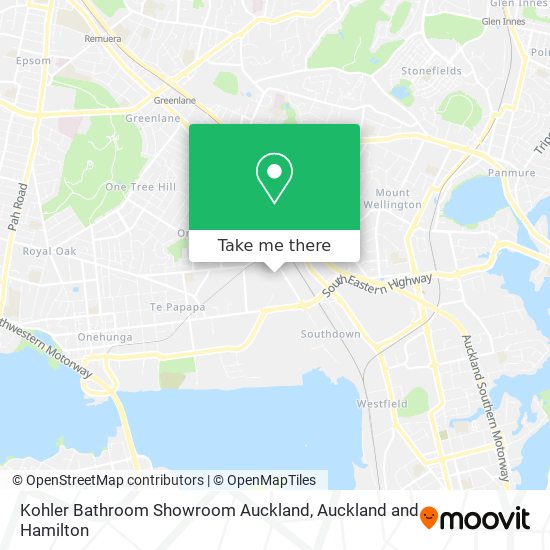 Kohler Bathroom Showroom Auckland map