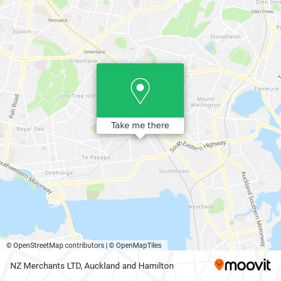 NZ Merchants LTD map