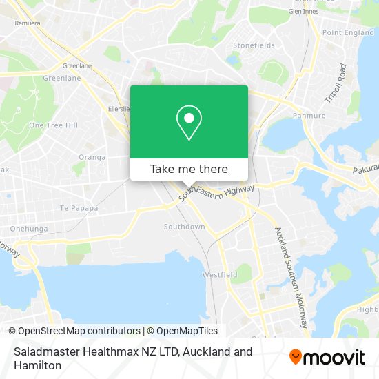 Saladmaster Healthmax NZ LTD map