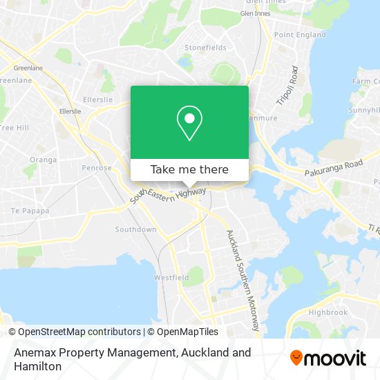 Anemax Property Management map