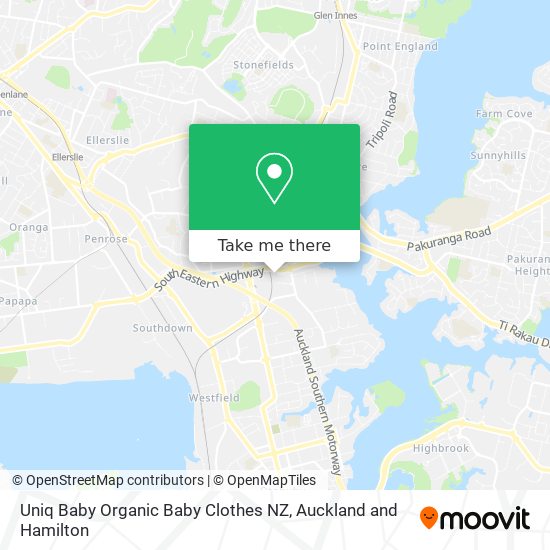 Uniq Baby Organic Baby Clothes NZ地图