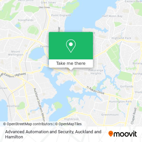 Advanced Automation and Security map