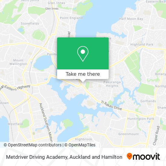 Metdriver Driving Academy地图