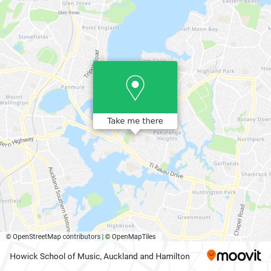 Howick School of Music地图