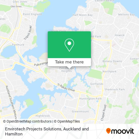 Envirotech Projects Solutions map