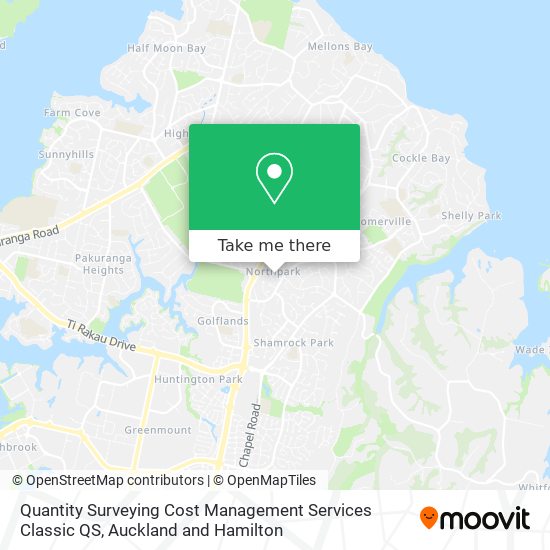 Quantity Surveying Cost Management Services Classic QS map