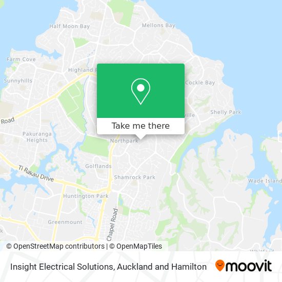 Insight Electrical Solutions map