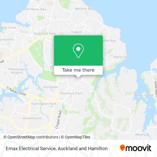 Emax Electrical Service map