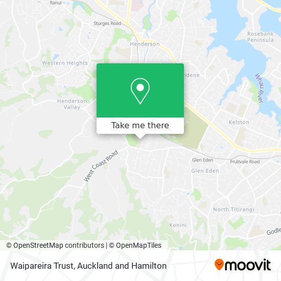 Waipareira Trust map