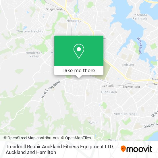 Treadmill Repair Auckland Fitness Equipment LTD地图