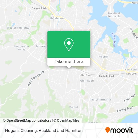 Hoganz Cleaning map