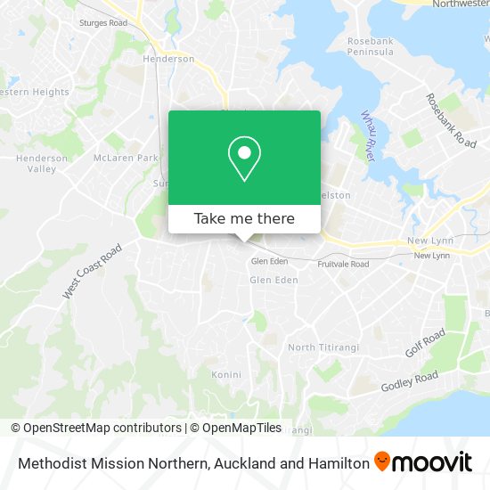 Methodist Mission Northern map
