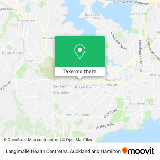 Langimalie Health Centreths map