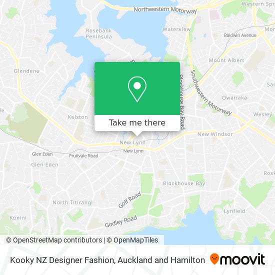 Kooky NZ Designer Fashion地图