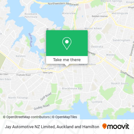 Jay Automotive NZ Limited地图