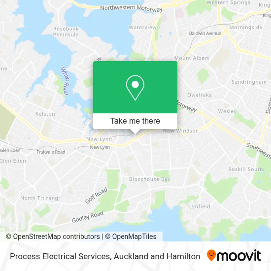 Process Electrical Services map