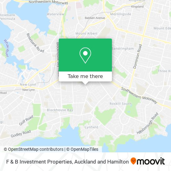 F & B Investment Properties map