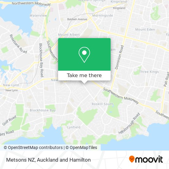 Metsons NZ地图