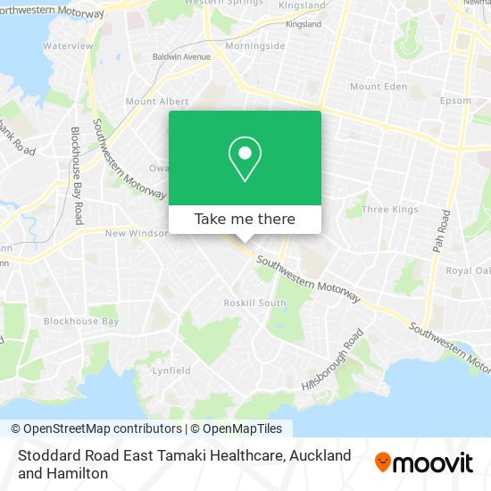 Stoddard Road East Tamaki Healthcare地图