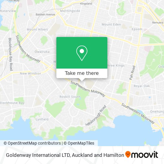 Goldenway International LTD map