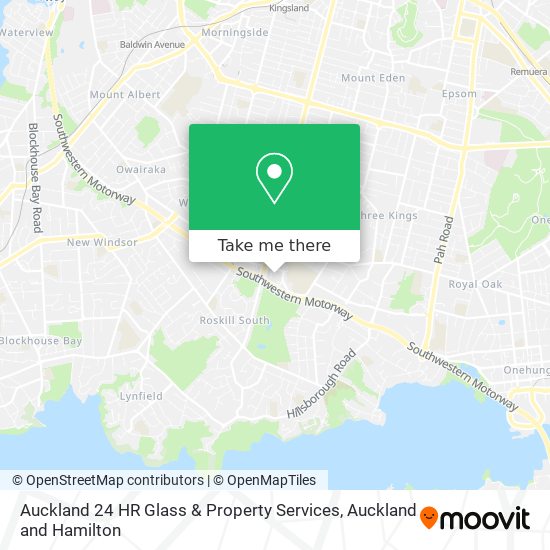 Auckland 24 HR Glass & Property Services地图