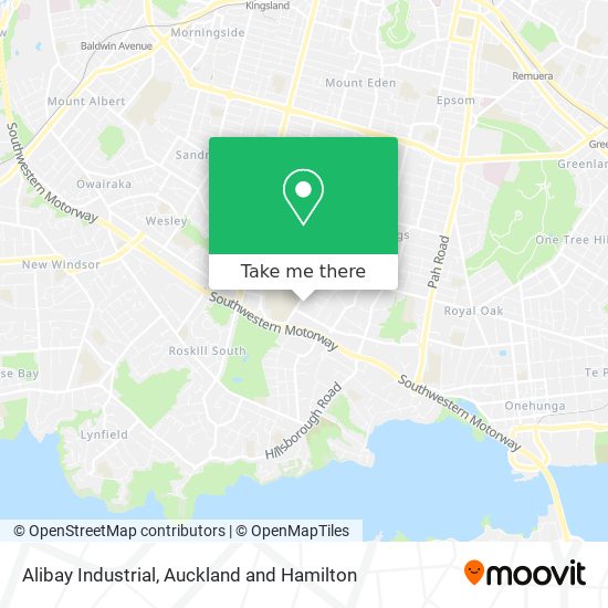 Alibay Industrial map