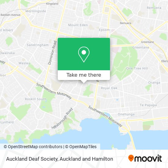 Auckland Deaf Society地图