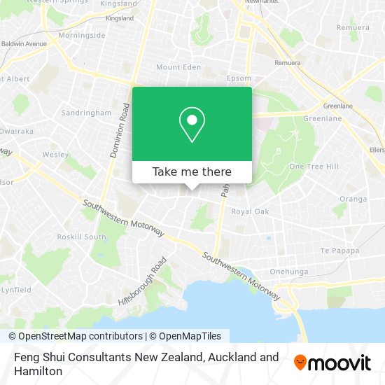 Feng Shui Consultants New Zealand map