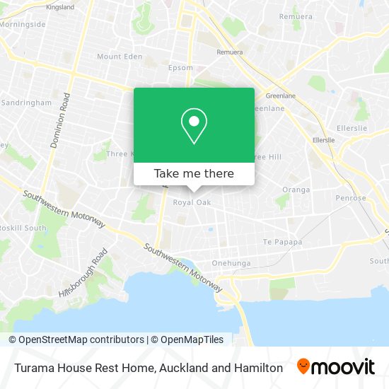 Turama House Rest Home地图