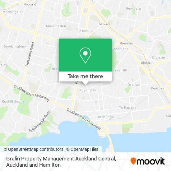 Gralin Property Management Auckland Central地图