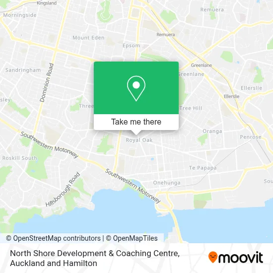 North Shore Development & Coaching Centre map