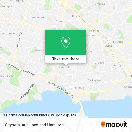 Citypets map