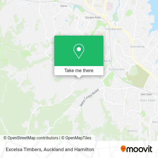 Excelsa Timbers map