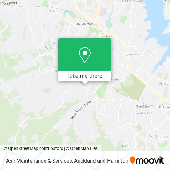 Ash Maintenance & Services map