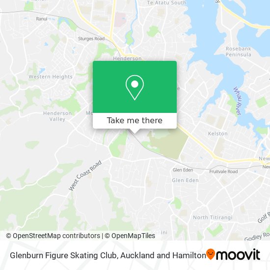 Glenburn Figure Skating Club map