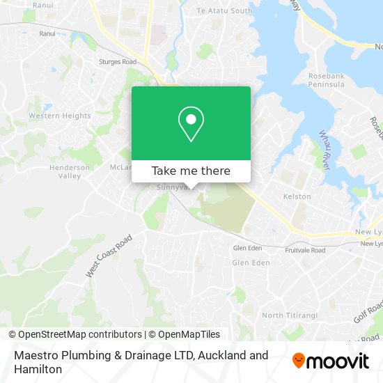 Maestro Plumbing & Drainage LTD map