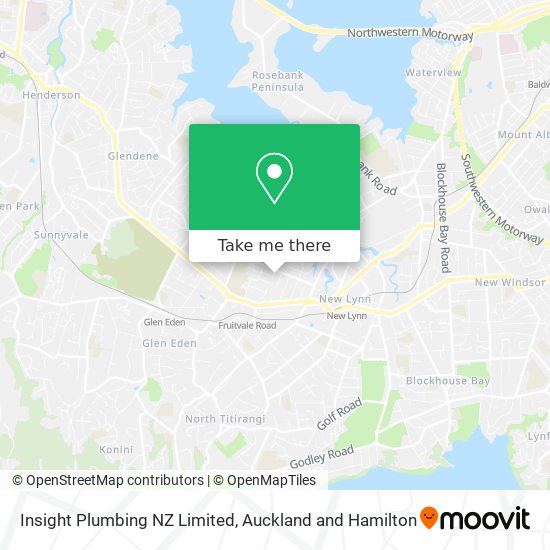 Insight Plumbing NZ Limited map