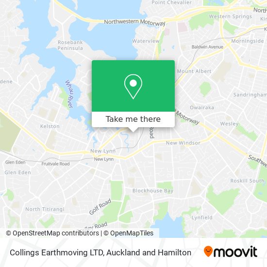 Collings Earthmoving LTD map