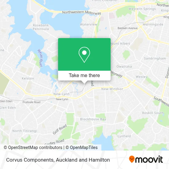 Corvus Components map