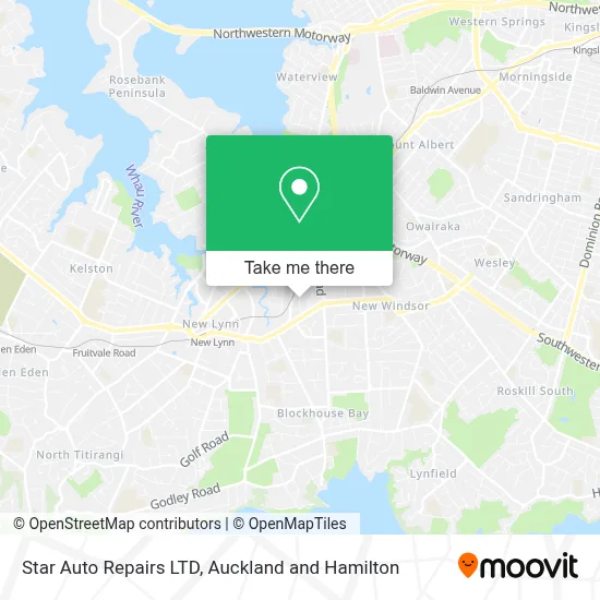 Star Auto Repairs LTD map